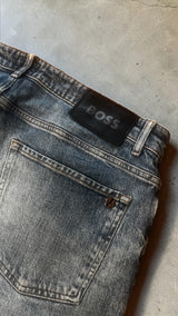 BOSS (Hugo Boss) Herren Jeans – Vintage Washed Blue – W38/L32