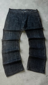 Armani Jeans (AJ) Herren Jeans – Dunkelgrau / Washed Black – Button-Fly  
Beschreibung: