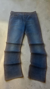 Armani Jeans (AJ) Herren Jeans – Made in Italy – Washed Dark Blue – W34/L35