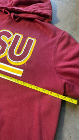 Vintage Arizona State University (ASU) College Hoodie Weinrot – Gr. XL