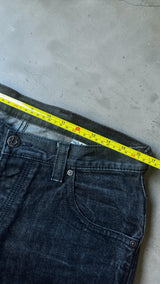 Armani Jeans (AJ) Herren Jeans – Dunkelgrau / Washed Black – Button-Fly  
Beschreibung: