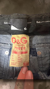 D&G Dolce & Gabbana Vintage Y2K Jeans | Baggy Straight Leg | I ❤️ D&G Patch