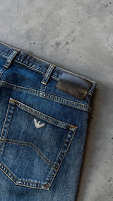 Armani Jeans (AJ) Herren Jeans – Raw Hem Denim – W33/L29