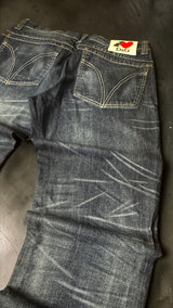 D&G Dolce & Gabbana Vintage Y2K Jeans | Baggy Straight Leg | I ❤️ D&G Patch